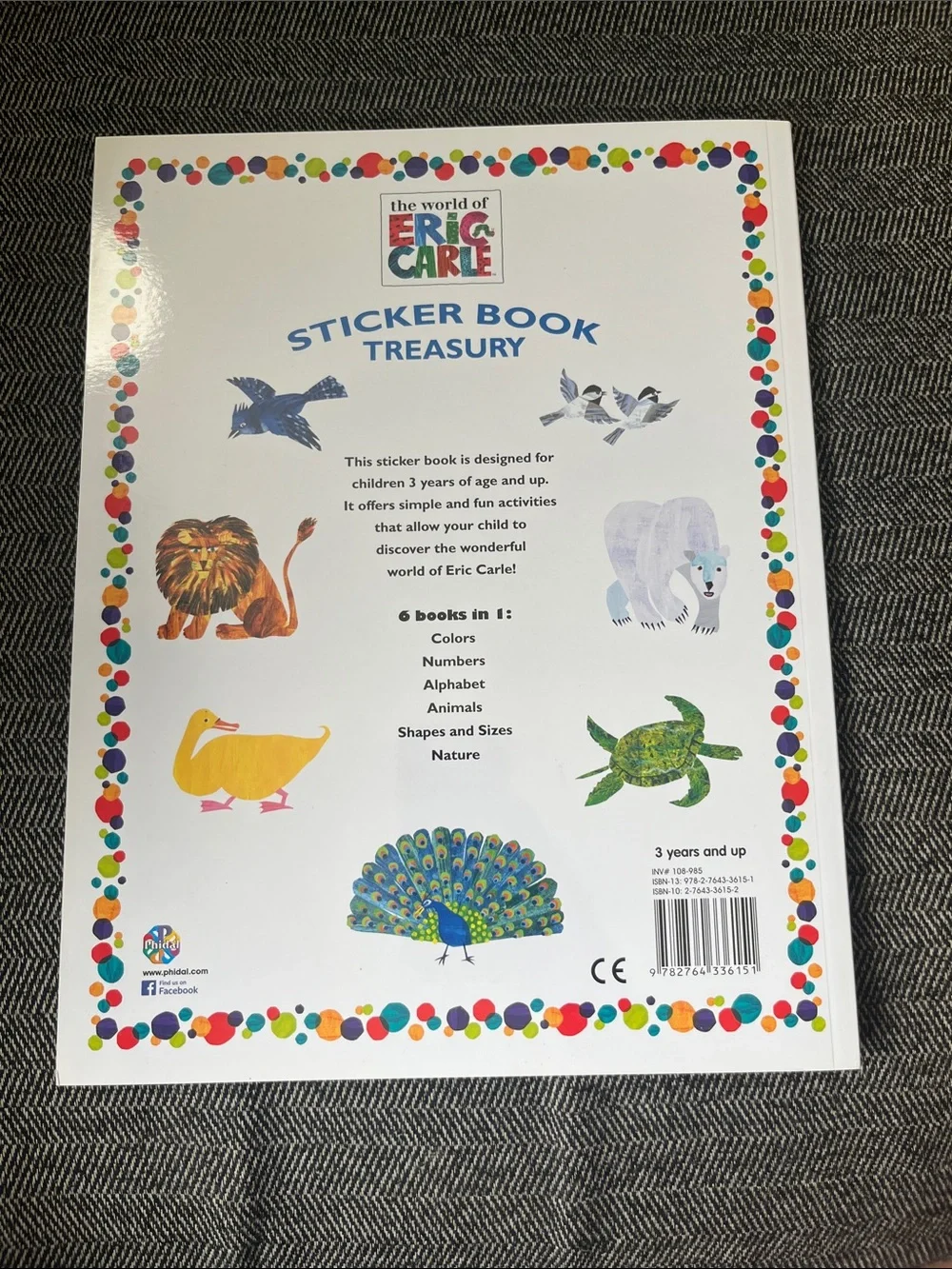 Phidal sticker book